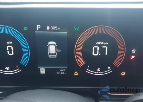 2025 Hyundai Kona Sel from USA, damaged, VIN KM8HBCAB1SU225775